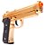 Pistola Airsoft Vigor PT92 V22 Spring Gold - Imagem 4
