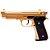Pistola Airsoft Vigor PT92 V22 Spring Gold - Imagem 1