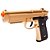 Pistola Airsoft Vigor PT92 V22 Spring Gold - Imagem 3