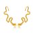Ear Cuff Serpente Dourado - Imagem 1