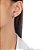 Ear Hook Paola Cravejado Dourado - Imagem 2
