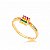 Anel Rachel Colors Dourado - Imagem 1