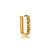Piercing Donatela Colors Dourado - Imagem 1