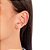 Piercing Coração Cravejado Dourado - Imagem 2
