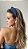 Tiara Turbante Jeans Escura - Imagem 3