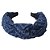 Tiara Turbante Jeans Escura - Imagem 1