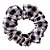 Par Scrunchies Xadrez Preto - Imagem 2