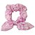 Scrunchies Listras Rosa - Imagem 1