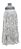 Refil Mini Mop Cru 190 grs Superpro - Imagem 1
