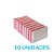 Esponja Dupla Face Rosa e Branca – Pct 10 ou 100 Und - Imagem 1