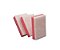 Esponja Dupla Face Rosa e Branca – Pct 10 ou 100 Und - Imagem 3