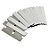 Jogo 10 Laminas Raspador Bolso 4 Cm - Imagem 1
