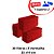 Kit 30 Fibra LT Vermelha Não Risca 23x10 ou 26x10 cm – Ganhe 1 Suporte LT Azul - Imagem 4