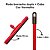 Rodo Borracha Dupla Profissional 35cm, 45cm ou 55cm com Cabo 1,40m - Imagem 2