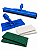 Kit Rodo Dry Borracha Dupla 45cm + Suporte LT + 4 Fibras - Imagem 1