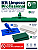 Kit Rodo Dry Borracha Dupla 45cm Verde + Suporte LT + 4 Fibras - Imagem 2