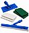 Kit Rodo Articulado 45cm Azul + Suporte LT + 4 Fibras - Imagem 1