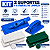 Kit Suporte Lt + Suporte Manual + 2 Fibras Brancas e 2 Fibras Uso Geral - Imagem 2