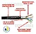 CABO DE REDE 4 PARES CAT5E 100 MTS DUPLA CAPA BLINDADO COBRE MEGATRON - Imagem 3