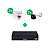 Kit CFTV Analógico 4 Canais Full Color Multi HD Intelbras - Imagem 1