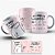 Caneca Flork Aniversário Amigas - Você Merecia O Mundo, Mas... - Imagem 1