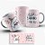 Caneca Flork Aniversário Amigas - Repi Bardei Tiu ui - Imagem 1