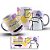Caneca Flork Profissões -Administração - Nome Personalizado - Imagem 1
