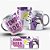 Caneca Flork Profissões -Vendedora - Nome Personalizado - Imagem 1