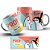 Caneca Flork Profissões - Professora - Nome Personalizado - Imagem 1