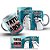 Caneca Flork Profissões - Tatuador - Nome Personalizado - Imagem 1