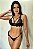 CONJUNTO SENSUAL BOJO MEIA TAÇA COM RENDA E STRAPPY, CALCINHA FIO DUPLO COM DETALHE EM FITAS DE CETIM PARA AMARRAR NAS LATERAIS - Imagem 6