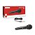 MICROFONE COM FIO PARA USO PROFISSIONAL CABO 4MT SAIDA TIPO P10 MT-1017 - Imagem 1