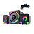 CAIXA DE SOM MINI SUBWOOFER 2.1 ILUMINACAO LED 5VDC RO828 - Imagem 1
