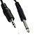 CABO P2 X P10 STEREO 1,5MT KTS - Imagem 1