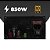 FONTE DE ALIMENTACAO ATX 850W 80 PLUS GOLD REVENGER FO-MAX09 - Imagem 2