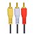 CABO DE VIDEO COM CONECTOR AV 1.5M TOMATE MCB-032 - Imagem 2