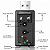 CONVERSOR DE AUDIO DE FONES E MICROFONES P2 DE 2,5MM PARA USB 2.0 HB-T64 - Imagem 2