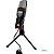 MICROFONE TIPO CONDENSADOR TRIPE DE MESA AJUSTAVEL KNUP - KP-916 - Imagem 2