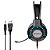 FONE DE OUVIDO HEADSET GAMER COM MICROFONE COM FIO ILUMINACAO RGB DECORATIVA ON-FN637 - Imagem 3
