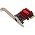 PLACA DE REDE RJ45 PCI-E PCI EXPRESS 2.5GBPS KNUP - KP-PL907 - Imagem 2