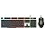 CONJUNTO TECLADO E MOUSE GAMER ILUMINACAO LED KP-TE124 - Imagem 2