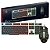 CONJUNTO TECLADO E MOUSE GAMER ILUMINACAO LED KP-TE124 - Imagem 1