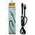 CABO COM ENTRADA USB AM/V8 1M/4.8A HMASTON REF:H143-1 - Imagem 1