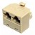 ADAPTADOR RJ 45 MACHO PARA 2 XRJ 45 FEMEA 8X8 EMRJ0004 - Imagem 1