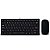CONJUNTO TECLADO USB MULTIMIDIA, COR PRETO COM MOUSE OPTICO KP-TE122 - Imagem 2