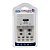 CARREGADOR DE PILHAS AA ,AAA E 9V MARCA KNUP KP-512 - Imagem 1