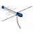ANTENA LINEAR PARA SINAIS DE RADIO FREQ. VHF/UHF DIS PROHD-3610 - Imagem 2