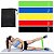 KIT 5 FAIXAS ELASTICAS MINI BANDS EXERCISSE RESISTANCE * LE-MR21 - Imagem 1