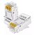 CONECTOR RJ45 MACHO-SIMPLES PACOTE 25 UNIDADES - Imagem 2