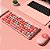 TECLADO E MOUSE SEM FIO RF 2,4GHZ RECEPTOR NANO USB KNUP KP-TE112 - Imagem 3